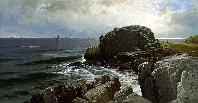Alfred Thompson Bricher Castle Rock, Marblehead china oil painting image